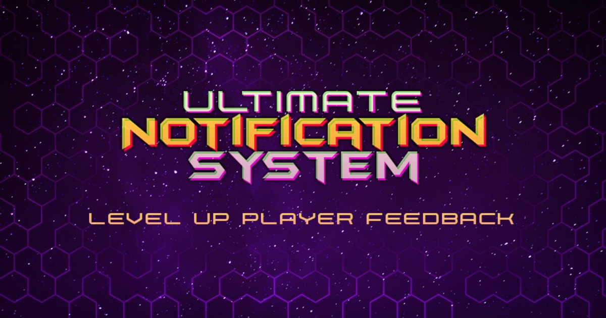 Ultimate Notification System - Player Feedback Made Easy. | GUI Tools ...