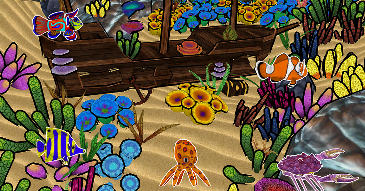 Toon Coral, Seaweed & Fishes Pack Plus | 3D Environments | Unity Asset ...