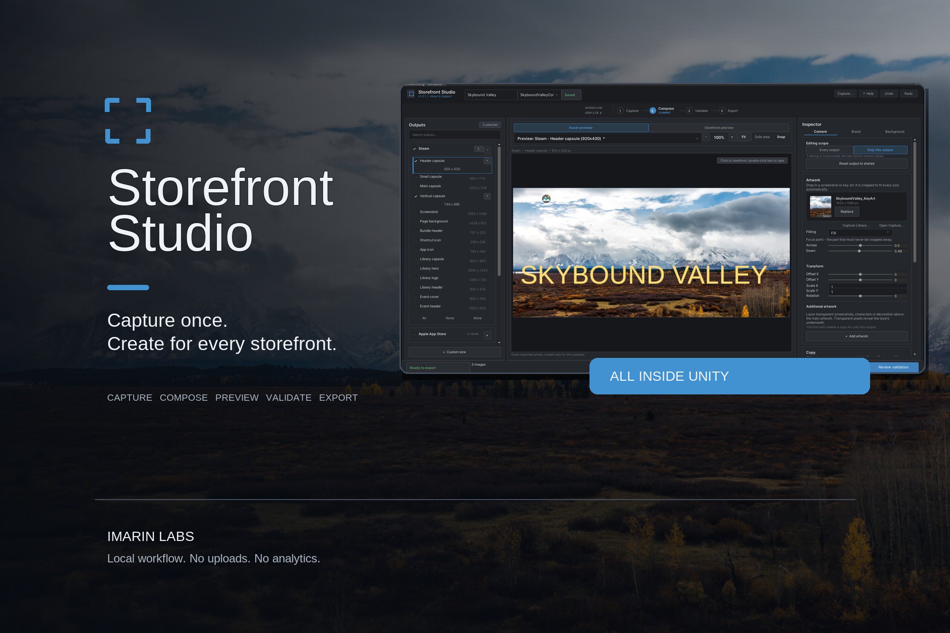 Storefront Studio