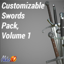 Customizable Swords Pack, Volume 1