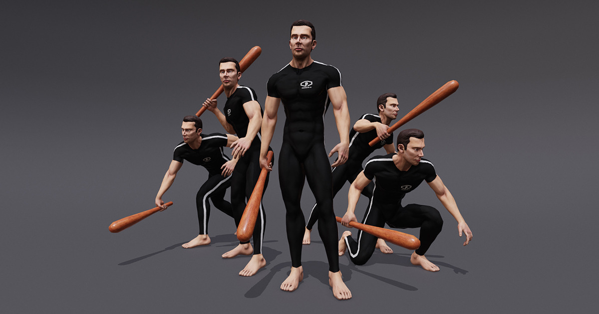 ANIMSET: 1 HANDED MELEE WEAPON | 3D Animations | Unity Asset Store