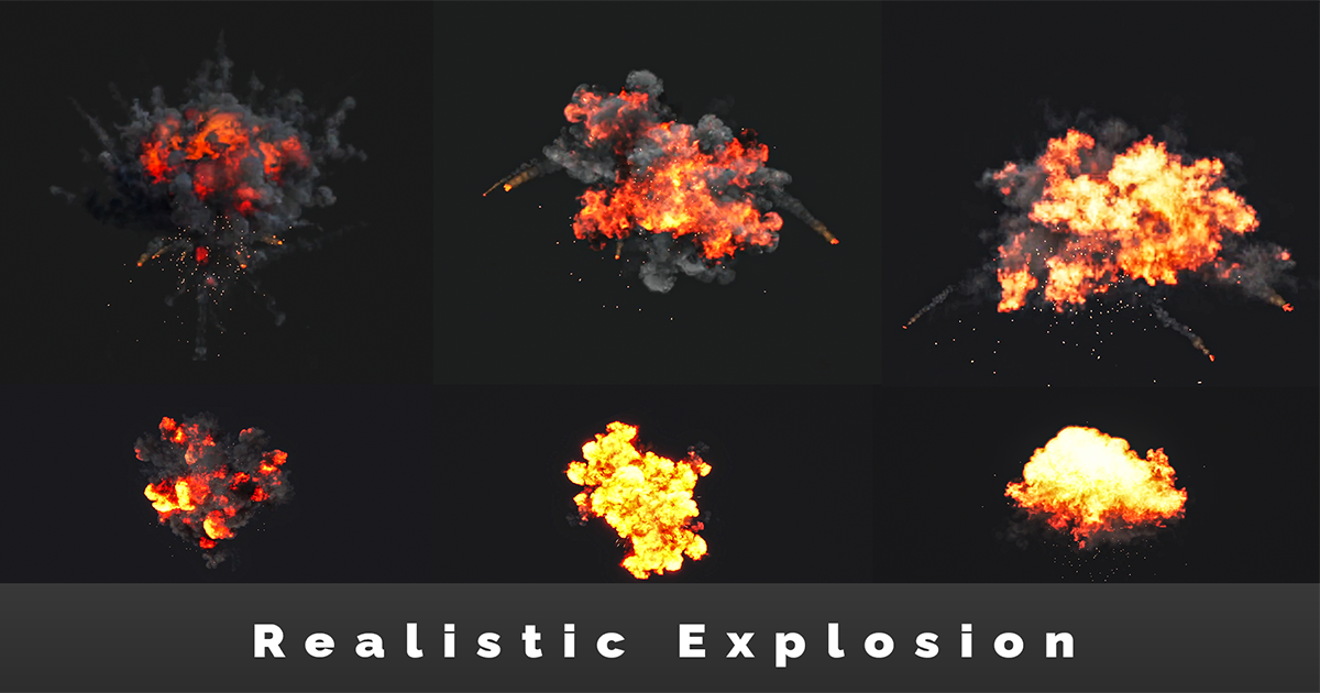 Realistic Explosion | Fire & Explosions | Unity Asset Store