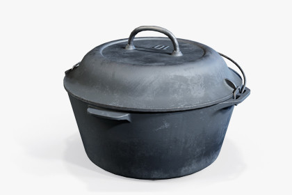 Cast Iron Pot Camp