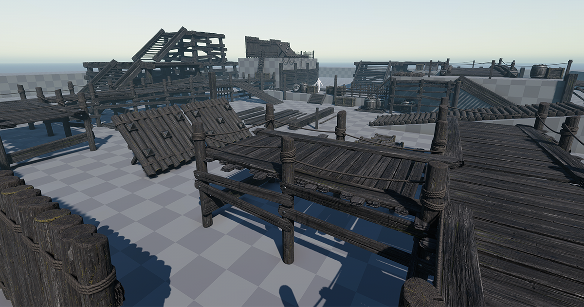 Wooden props environment pack | 3D Environments | Unity Asset Store