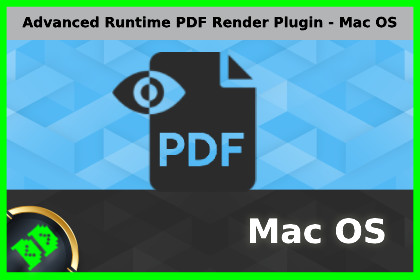 Advanced Runtime PDF Render Plugin - Mac OS