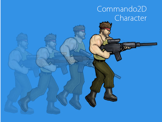 Commando - 2D Character | 2D Characters | Unity Asset Store
