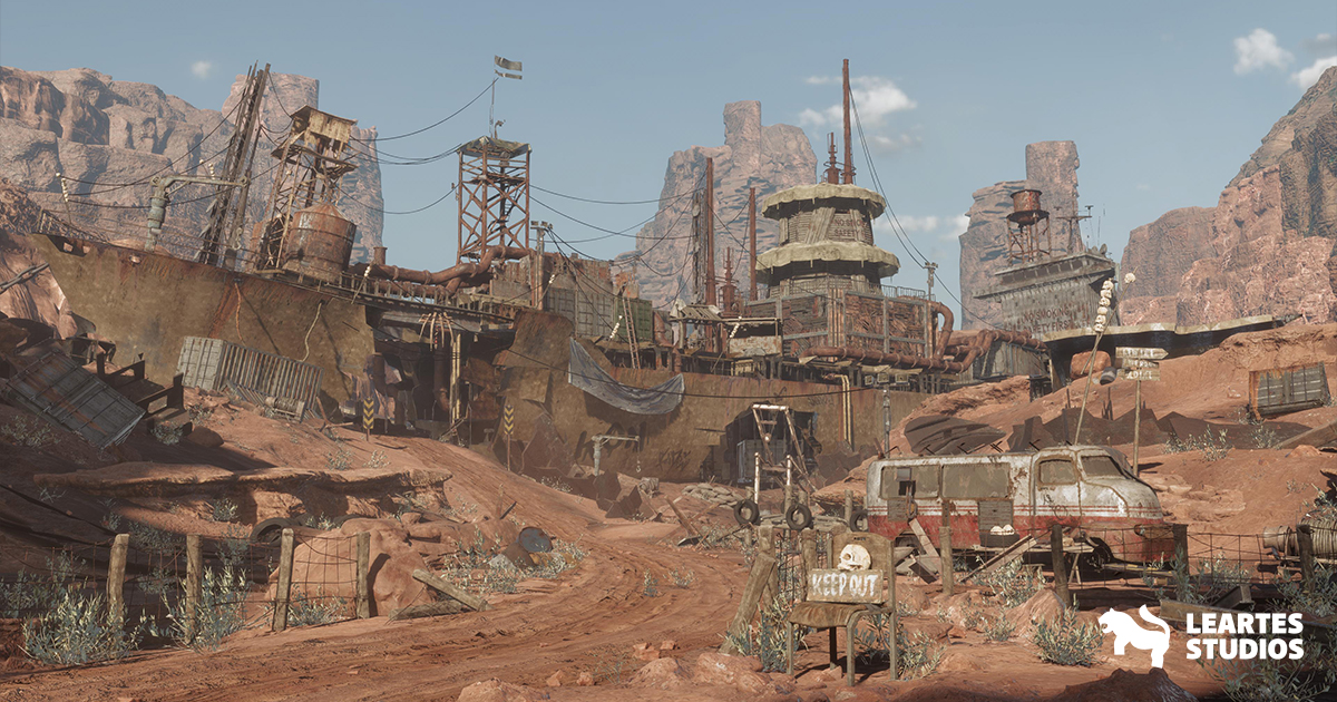Post Apocalyptic Wasteland Environment | 3D Industrial | Unity Asset Store