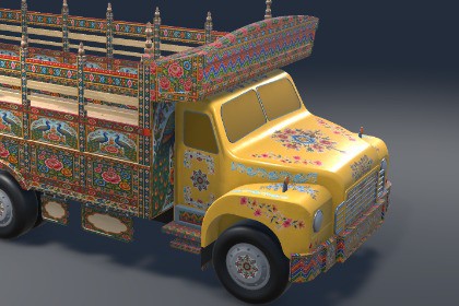 Desi Truck Pack — Decorated Pakistani Jingle Truck