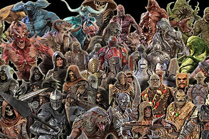 Full Dark Fantasy RPG Character Bundle