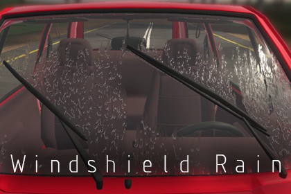Windshield Rain Asset