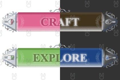 16 Antique & Alchemy UI Button - Vector Frames Set