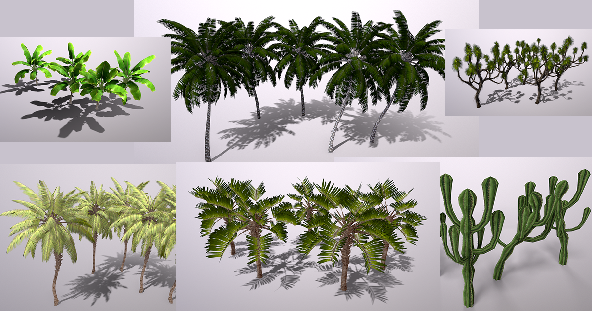 Trees Gen02 Volume 02 | 3D Trees | Unity Asset Store