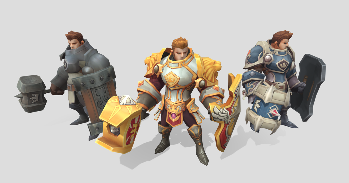 Shieldman | 3D Characters | Unity Asset Store