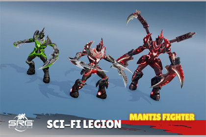Sci-Fi Legion - Mantis Fighter