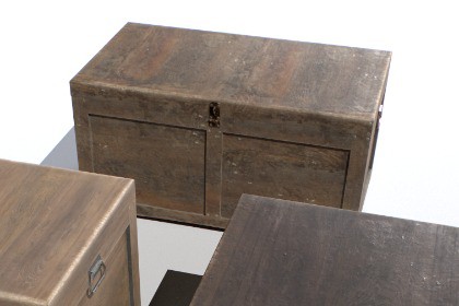 Wooden trunks