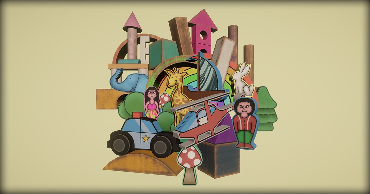 Ultimate Toy Blocks URP | 3D Props | Unity Asset Store