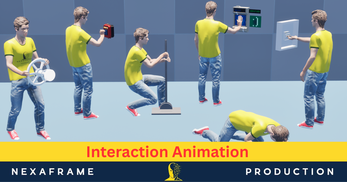 Interplay Effect Animation Interaction Animation | 3D Animations | Unity Asset Store