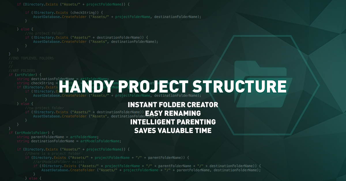 Handy Project Structure | Utilities Tools | Unity Asset Store
