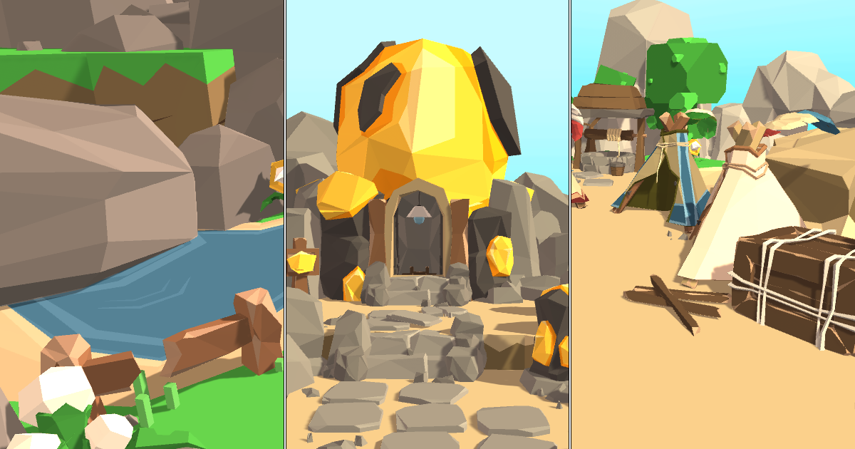 Lowpoly Fantasy Map | 3D 판타지 | Unity Asset Store