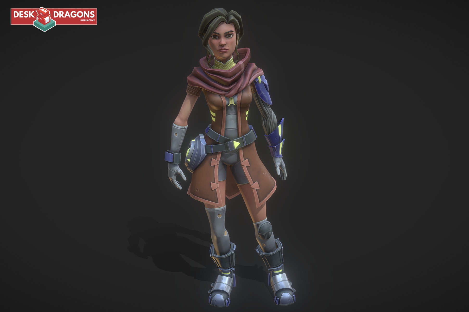 · Explorer Girl Type 1 · | 3D Humanoids | Unity Asset Store