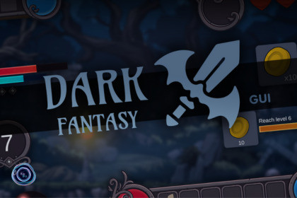 Dark Fantasy GUI - ダークファンタジーGUI