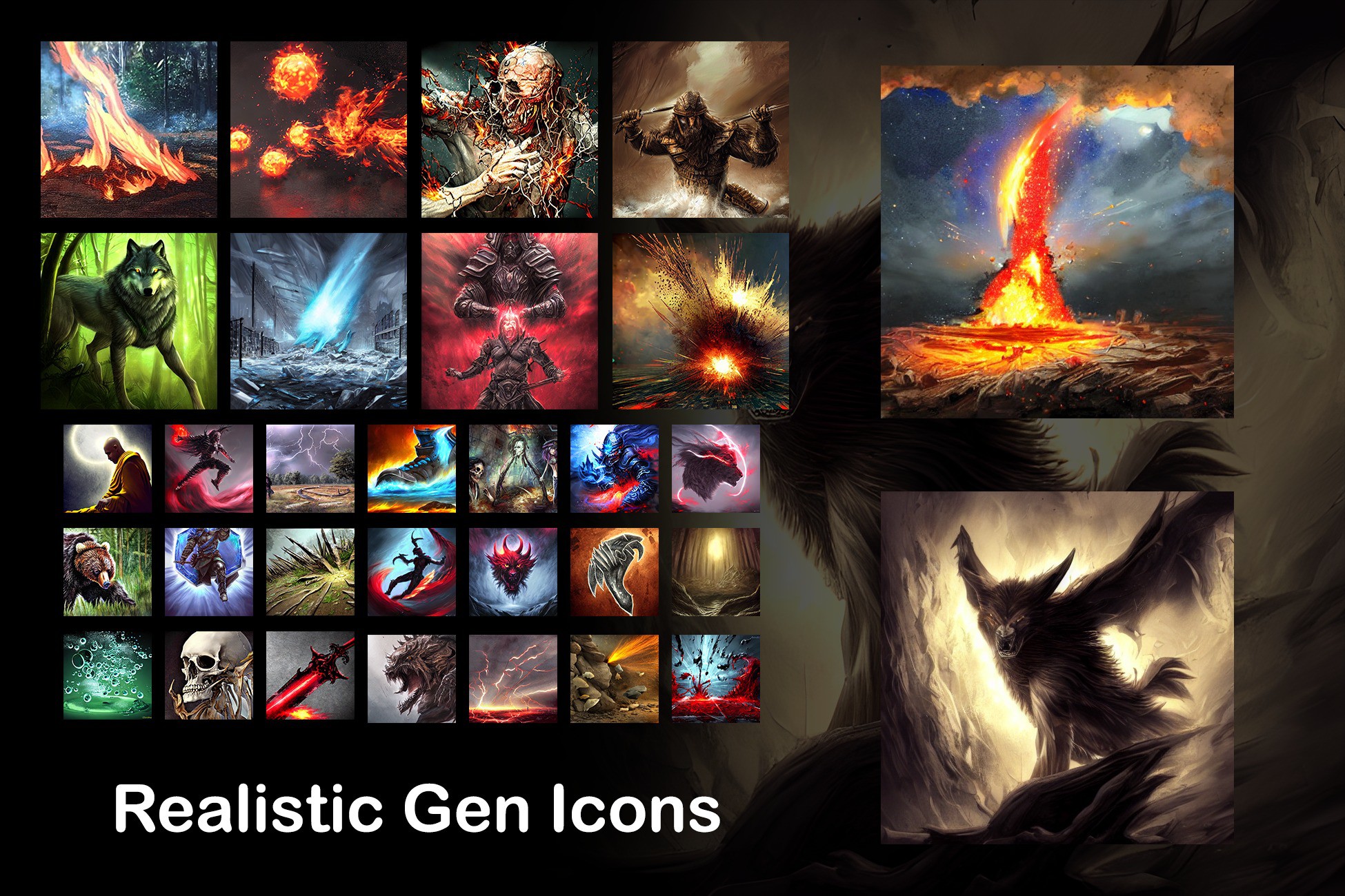 Realistic Gen Icons | 2D Icons | Unity Asset Store