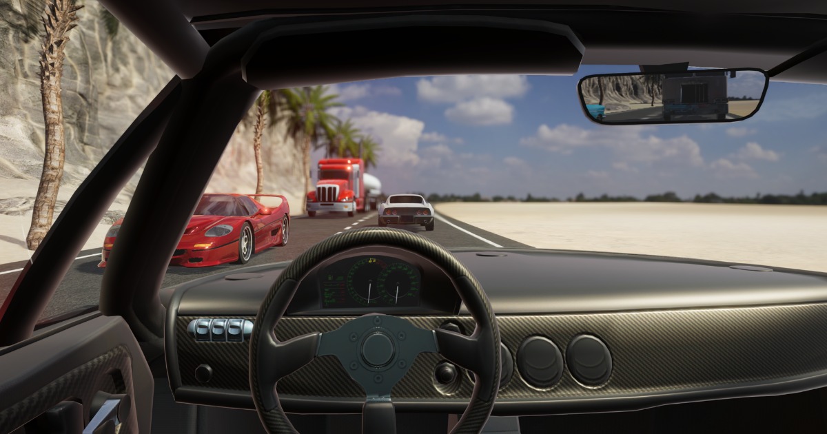 Car interior 29 | 3D Land | Unity Asset Store