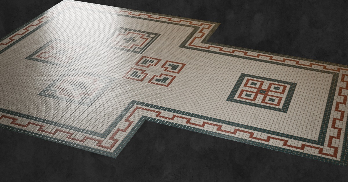 Unity Tile Base Mosaic Floor - Modular Tiles | 3D Environments | Unity Asset Store