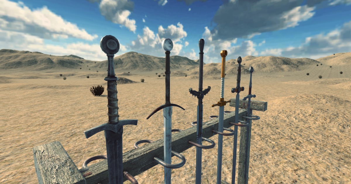 Unity Sword PBR sword pack 3 | 3D 무기 | Unity Asset Store