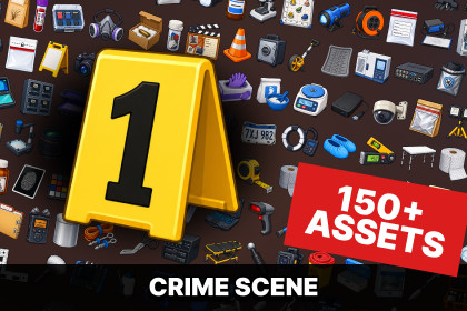 Crime Scene Investigation Forensics Evidence Laboratory Icons Pack