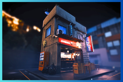 Realistic Ramen Shop Pack