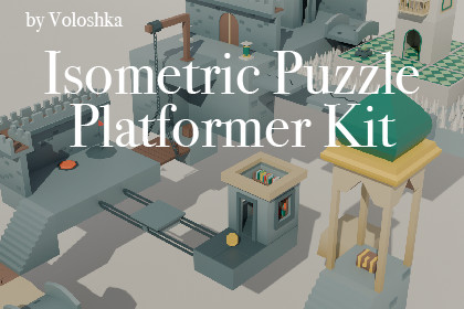 Modular Isometric Puzzle-Platformer Kit