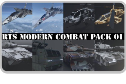 RTS: Modern Combat Vehicle Pack 01