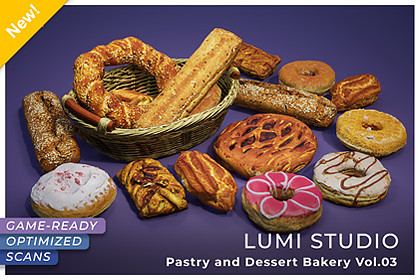 Pastry and Dessert Bakery Vol.03