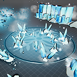 Roguelike Magic Ice VFX