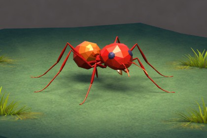Bug Creatures Collection - Red Ant