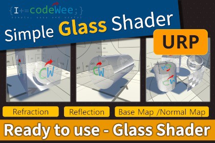 Simple Glass Shader(URP)