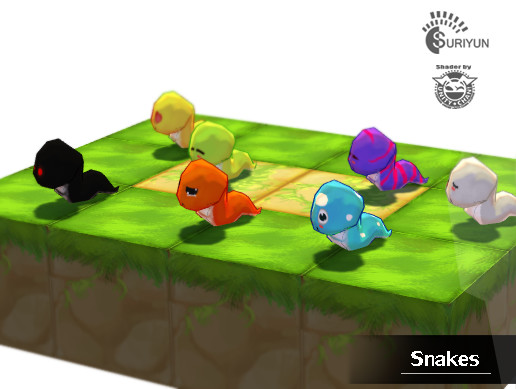 Snakes Game Unity Snakes | Characters | Unity Asset Store