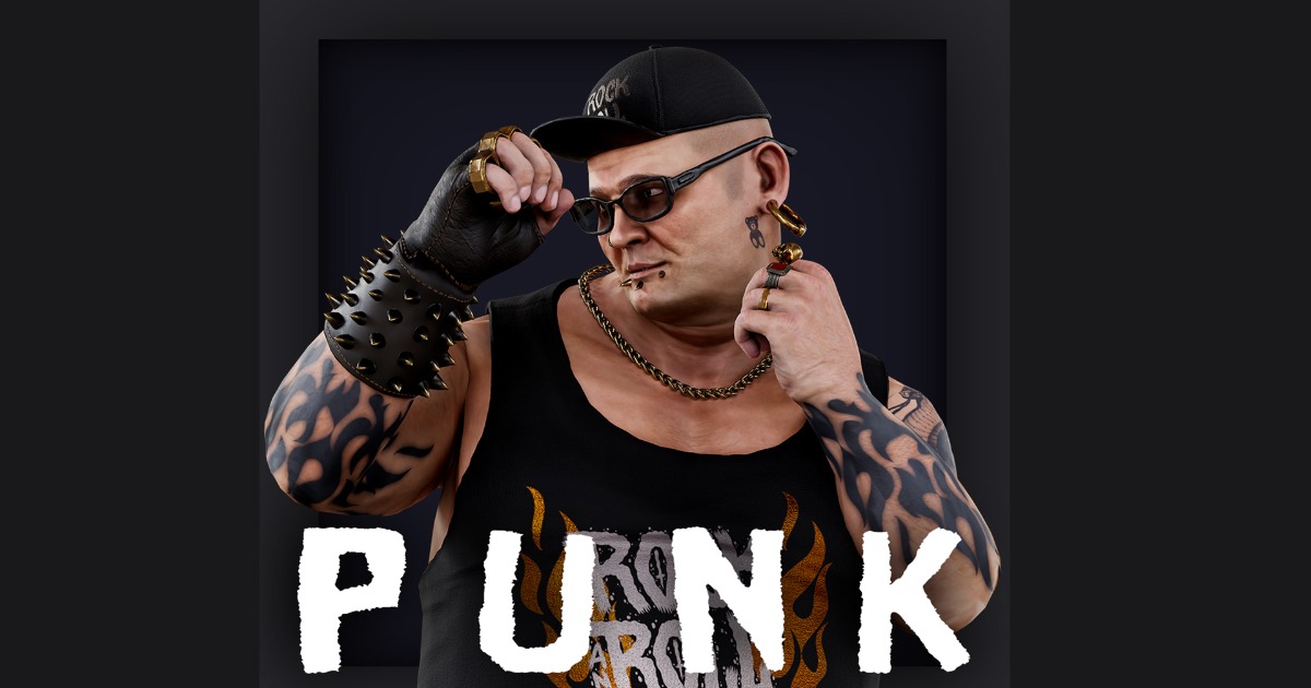 Unity Political Punk PUNK 2 | 角色 | Unity Asset Store