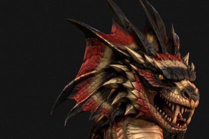 Basilisk Snake2 Character