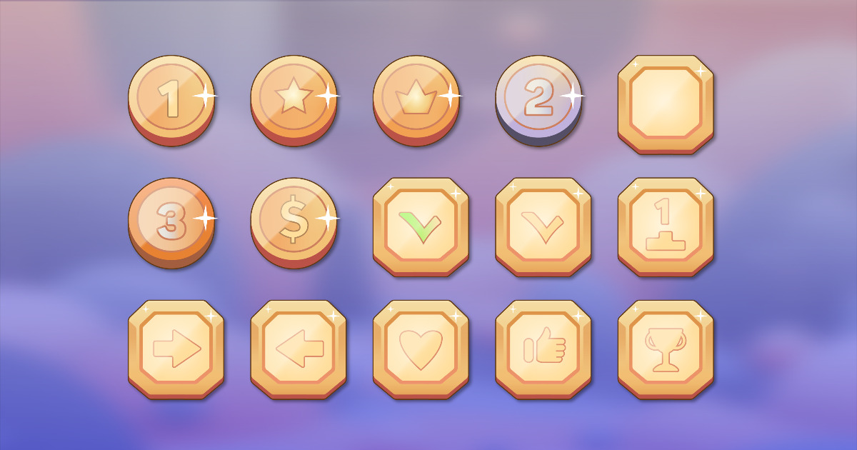 Unity Scriptable Object Icon.png Transparent Transparent Glass and Plastic UI Icons (Vector Graphics)(100 icons ...