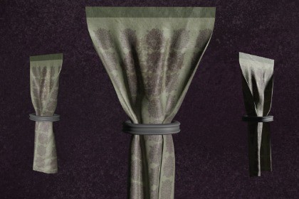Deco Curtains Long Series C Long Single Wv G6 N3