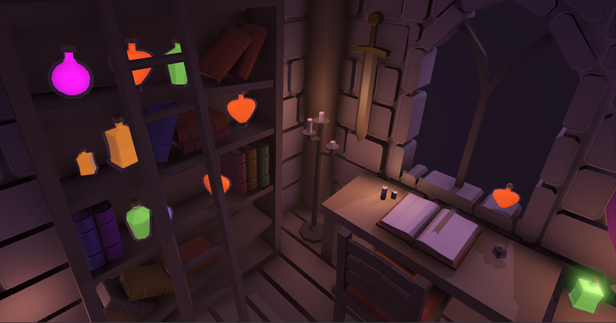 Potions with Liquid Simulation | 3D Props | Unity Asset Store