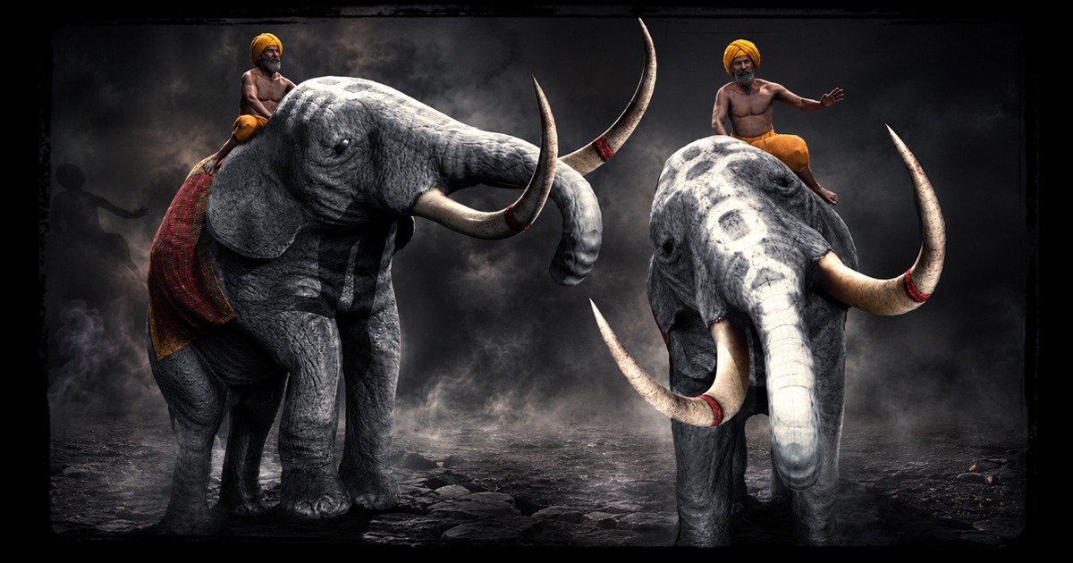 Warrior Elephant Rider (India) | 3D Characters | Unity Asset Store