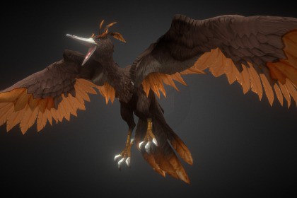 Large Flying Ziz Ground