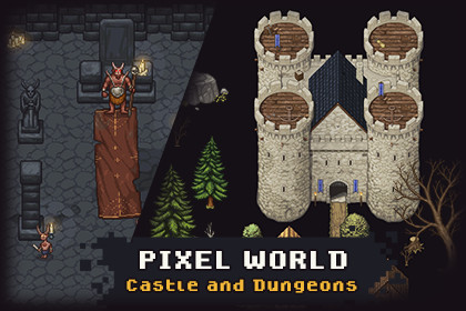 Pixel World - Castles and Dungeons