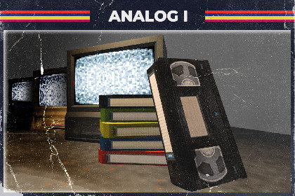 ANALOG I - VHS + VCR TV Pack (PSX Style)