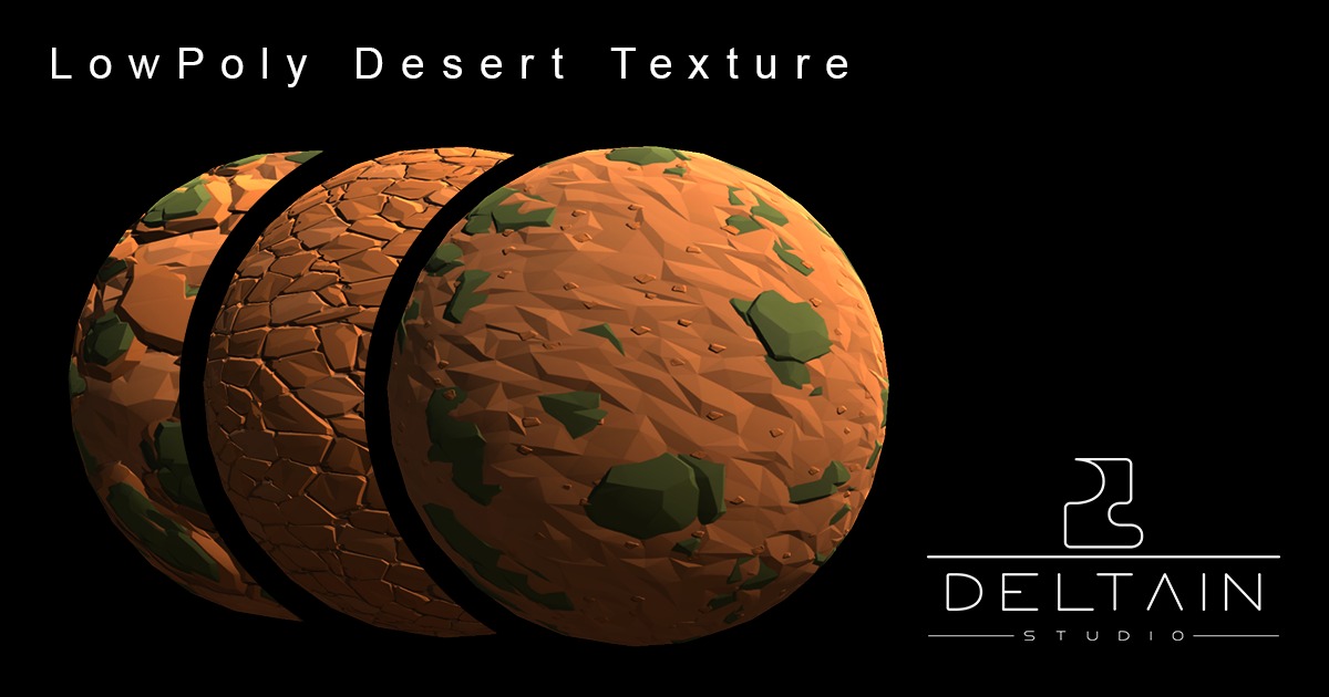 LowPoly Desert Texture 2D Textures Materials Unity Asset Store