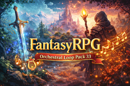 Fantasy RPG Game Orchestral Music Pack - 33 Loopable Tracks Vol.1