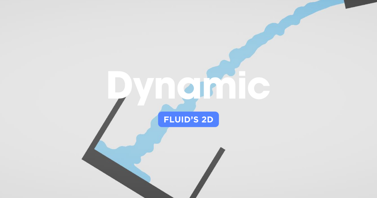 Fluid Motion Unity Dynamic Fluids 2D | VFX Shaders | Unity Asset Store